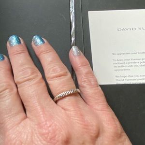 ☀️David Yurman Cable Stack ring☀️